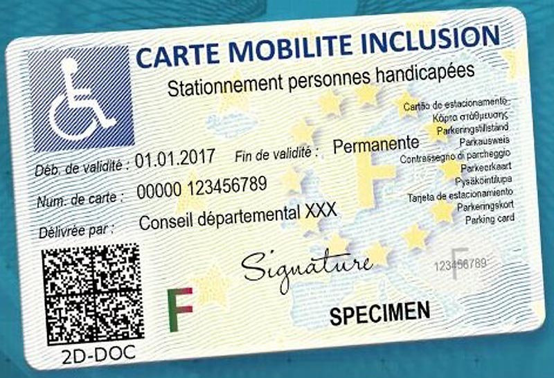 Explications sur les différentes cartes mobilité inclusion, appelées CMI.