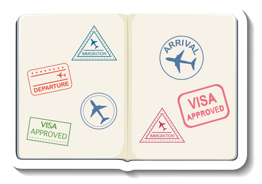 visa transfer, passport