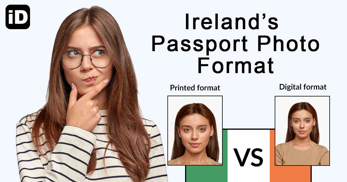 What is the size of passport photo in Ireland? - Smartphone ID