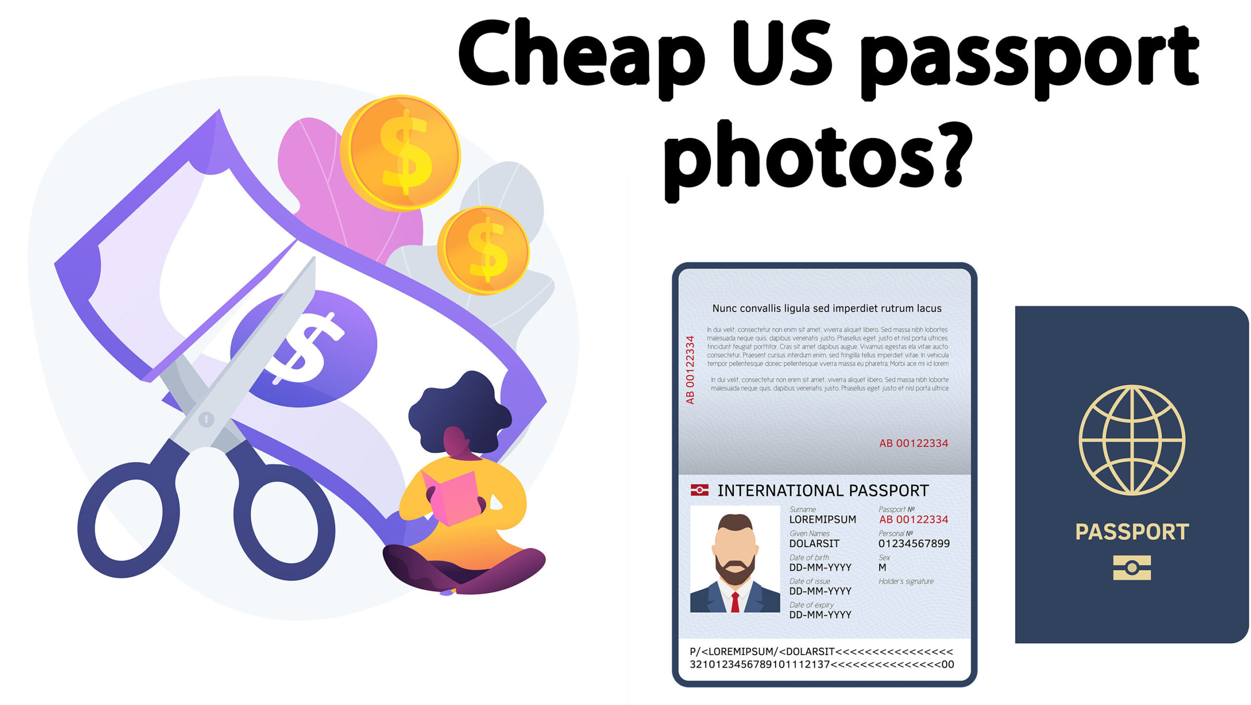 Smartphone Passport Photo System w/ Photo Cutter Preconfigured for US  Passports