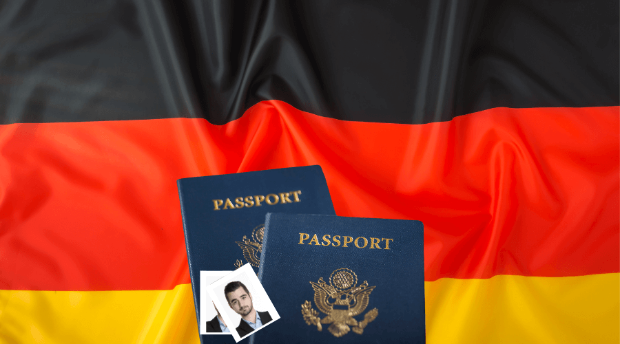 Größe  ein Passfoto in Deutschland
