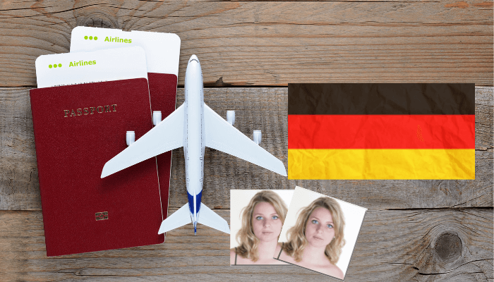 die richtige Größe für ein Passbild in Deutschland