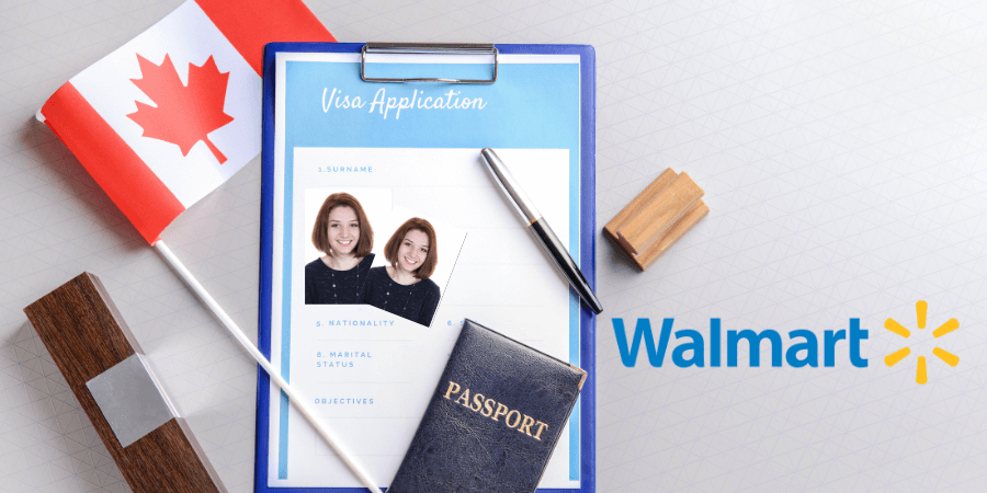 Walmart passport photo Canada