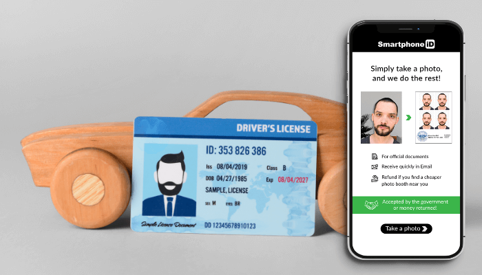 ID Photo for Your Driver's License With Your Phone using smartphone iD app