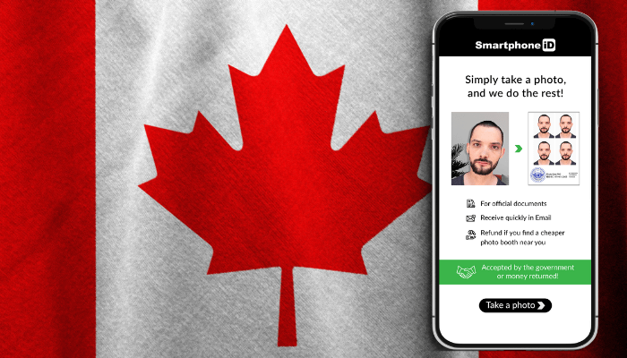 passport photo with your phone in Mississauga using smartphone id app