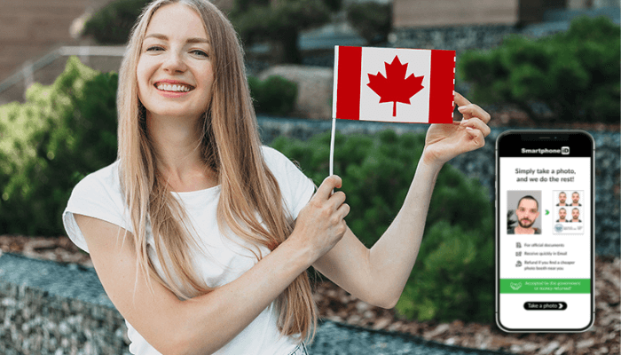 passport photos in Ottawa at home using your phone ans smartphone iD app