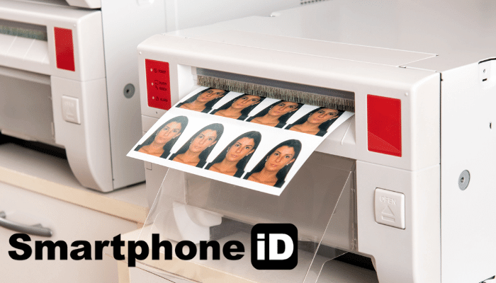 print a passport photo online in Canada using smartphone id printing service