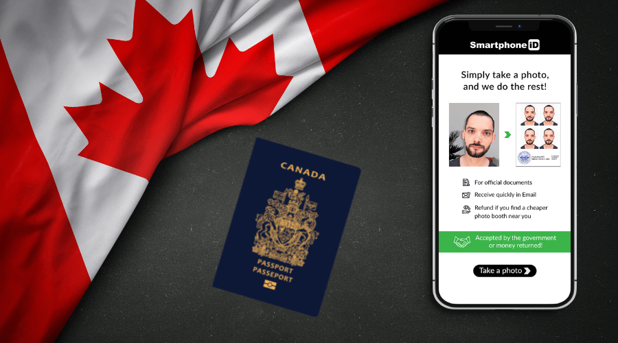  take your passport photos with your phone using smartphone id app