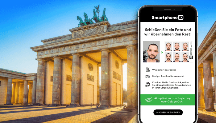 Machen Sie Ihr Passfoto mit Ihrem Handy in Berlin