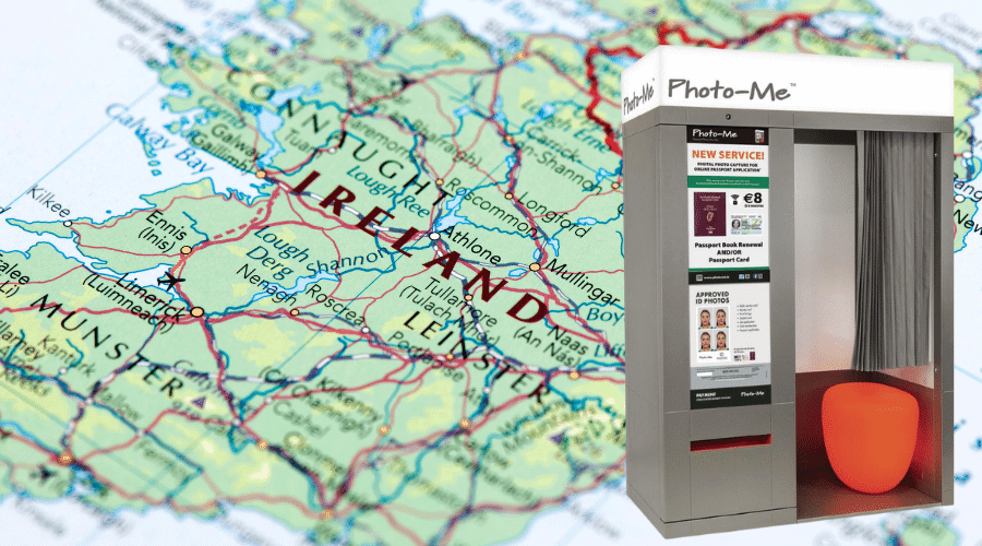 Passport Photo Booth Near me in Ireland
