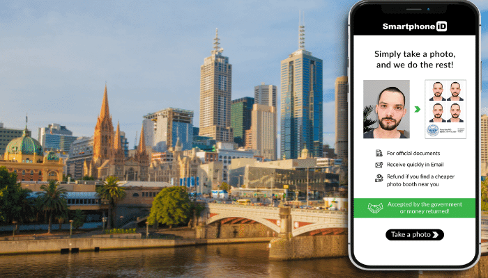 Take Your Passport Photo Melbourne With Your Phone and smartphone id app