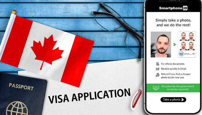 visa photo with your phone AND THE SMARTPHONE ID app
