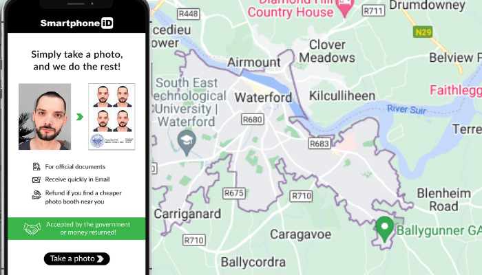 Take Your Passport Photo with Your Phone in Waterford