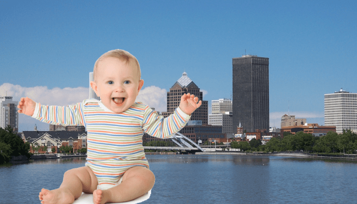 Baby Passport Photo in Rochester