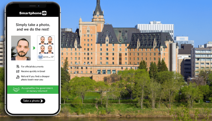  take your passport photo in Saskatoon with your phone?