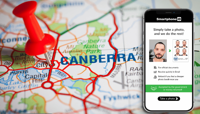 Take Your Passport Photo in Canberra With Your Phone