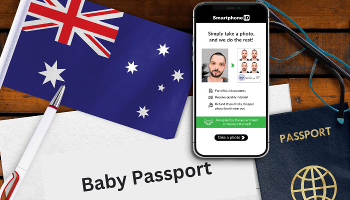 Baby Passport Photo in AU