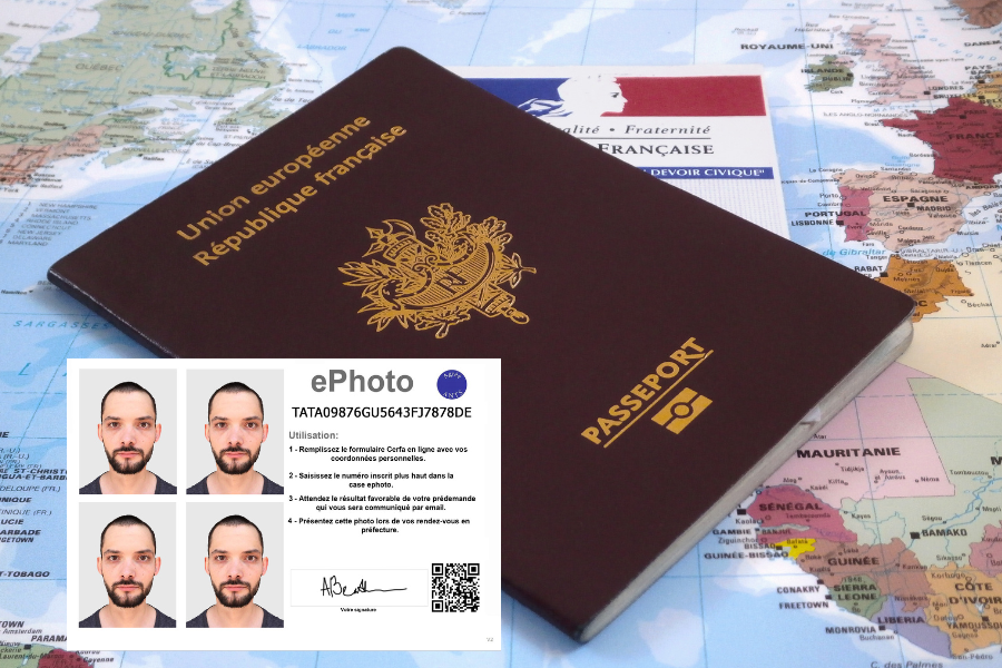 travel to us french passport