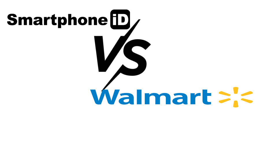 Walmart print passport photo vs Smartphone iD
